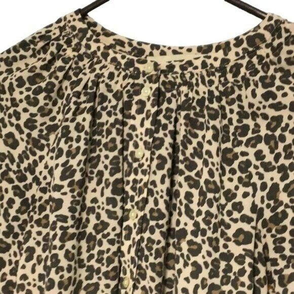 Loft Animal Print Pullover Top XS - Picture 3 of 6